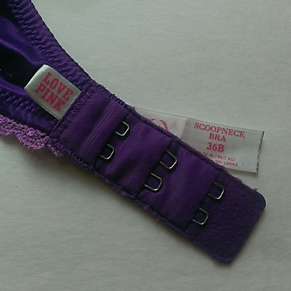Victoria's Secret scoop back bra 36B
